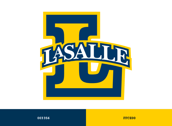 La Salle Explorers brand color palette