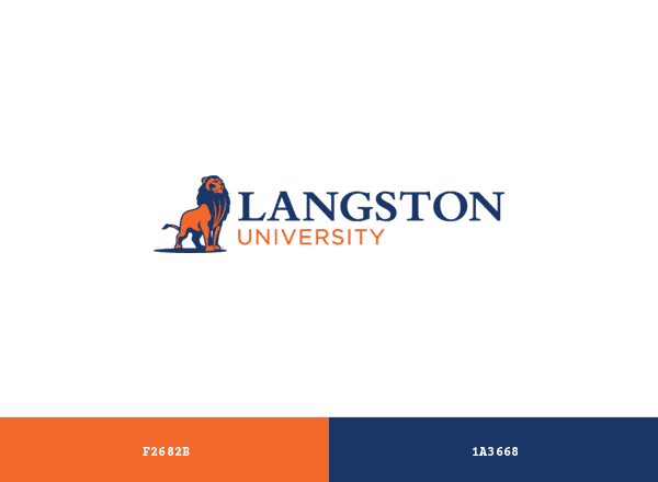 Langston University brand color palette