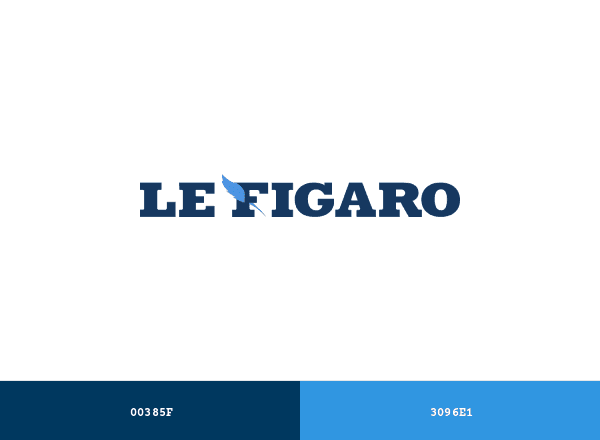 Le Figaro brand color palette