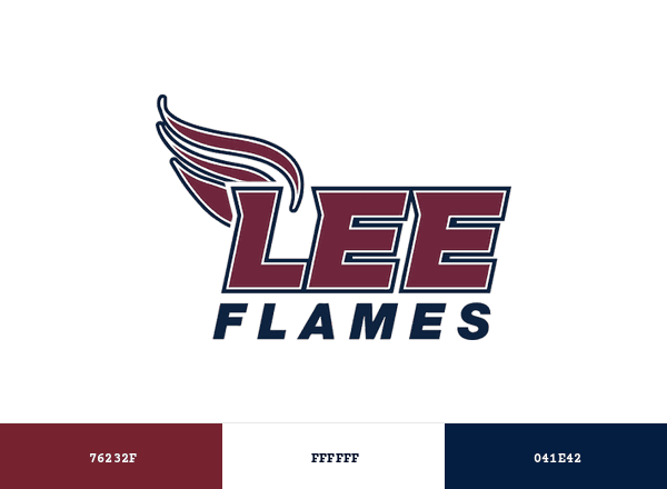Lee University brand color palette