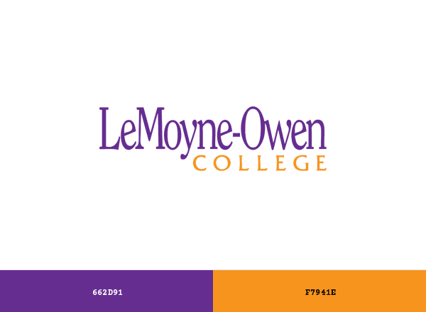 LeMoyne-Owen College brand color palette