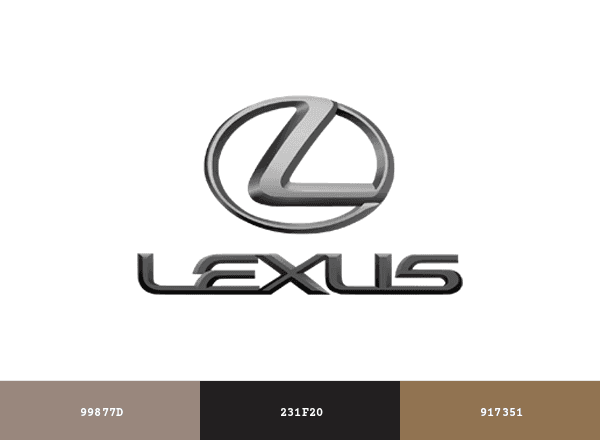 Lexus brand color palette