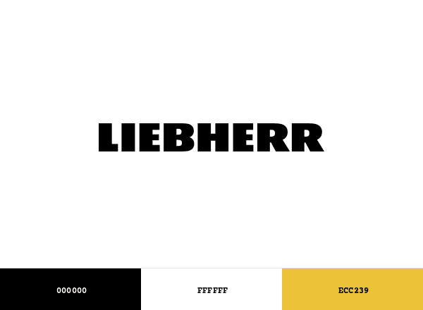 Liebherr brand color palette