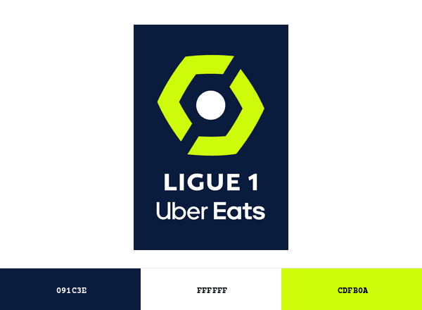 Ligue 1 brand color palette