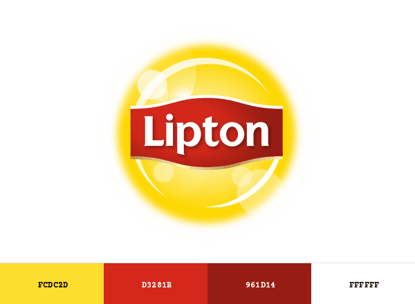 Lipton brand color palette