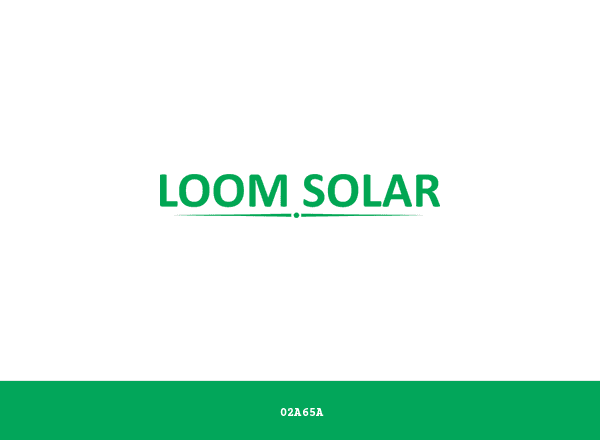 Loom Solar brand color palette