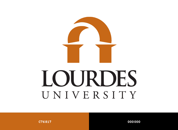 Lourdes University brand color palette