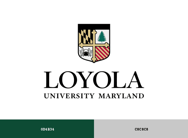Loyola University Maryland brand color palette