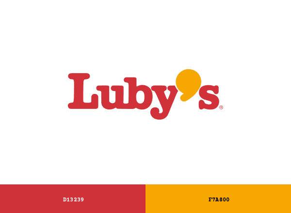 Luby’s brand color palette