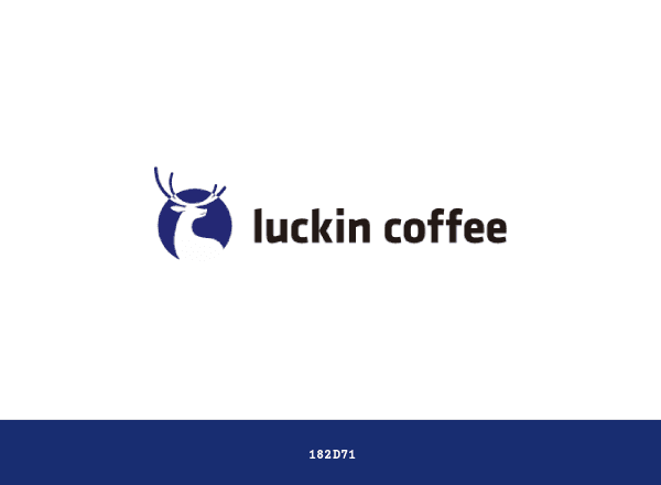 Luckin Coffee brand color palette