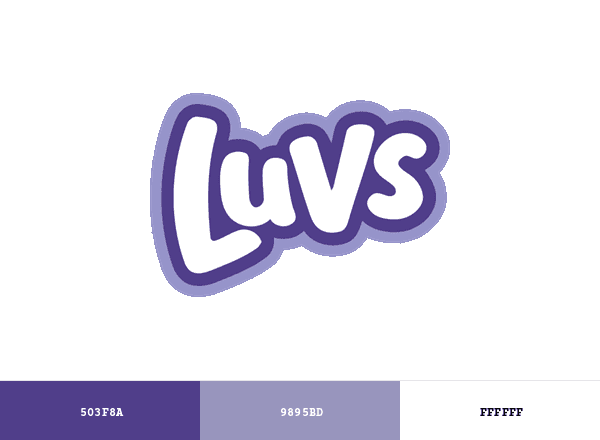 Luvs brand color palette