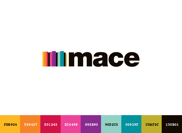 Mace brand color palette