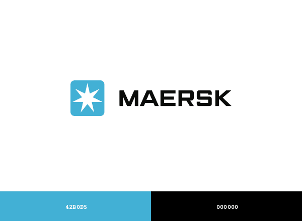 Maersk brand color palette