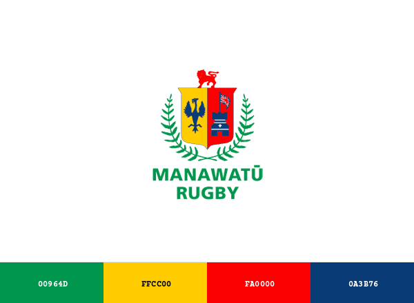 Manawatu Rugby Union brand color palette