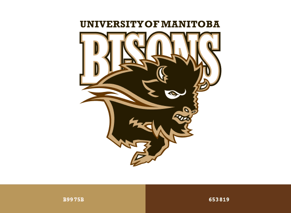 Manitoba Bisons brand color palette