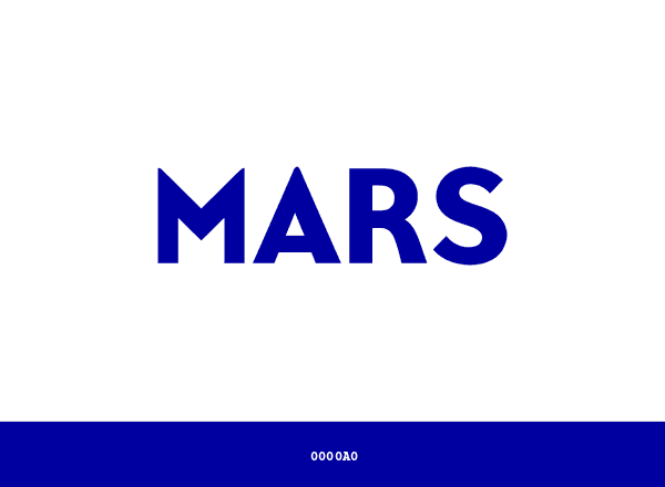 Mars brand color palette