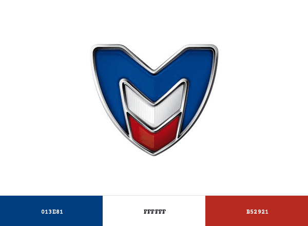 Marussia Motors brand color palette