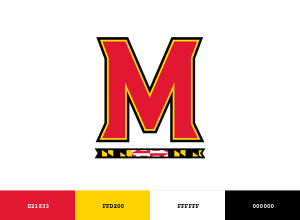Maryland Terrapins brand color palette