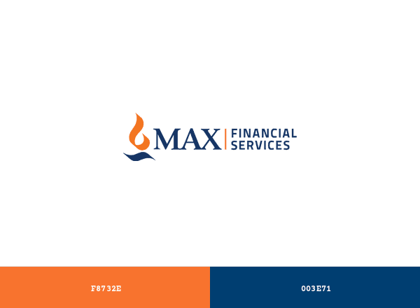 Max Life Insurance brand color palette