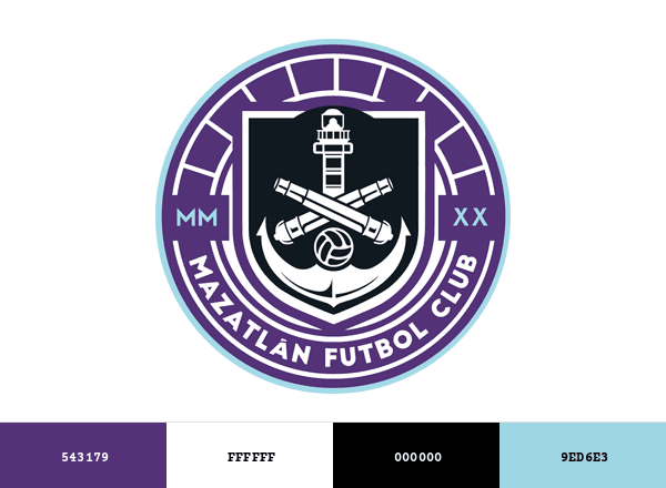Mazatlán brand color palette