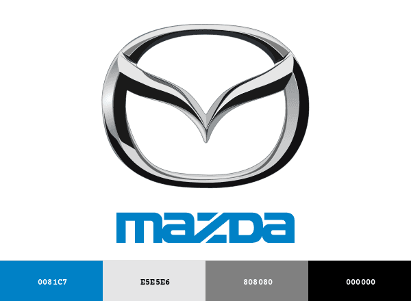 Mazda brand color palette