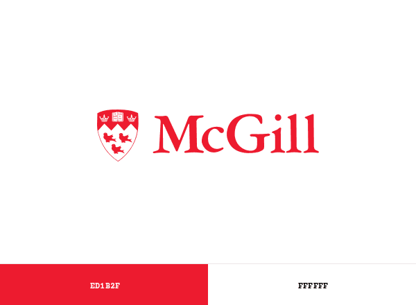 McGill University brand color palette