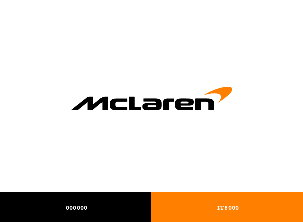 McLaren brand color palette