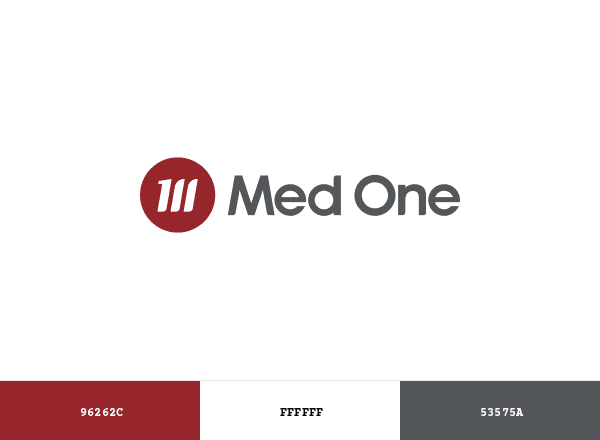 Med One brand color palette
