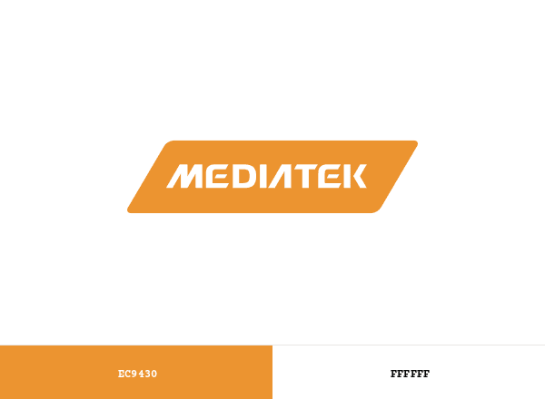 Mediatek brand color palette