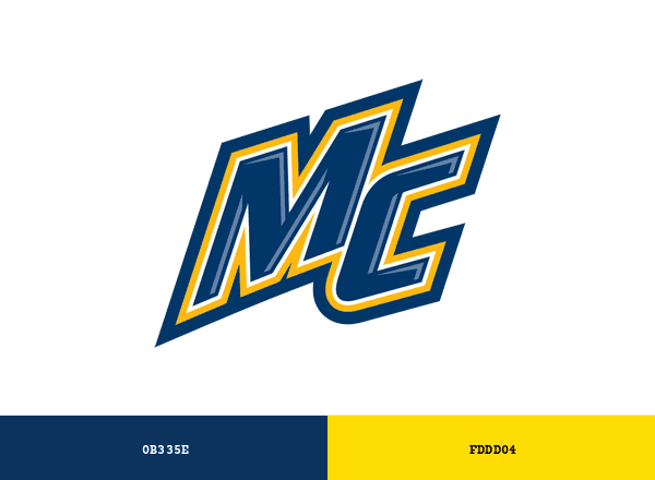 Merrimack Warriors brand color palette