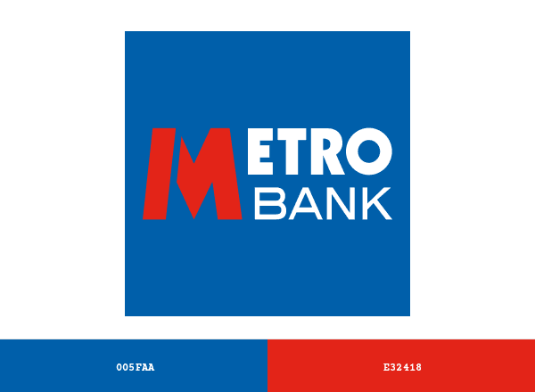 Metro Bank (United Kingdom) brand color palette