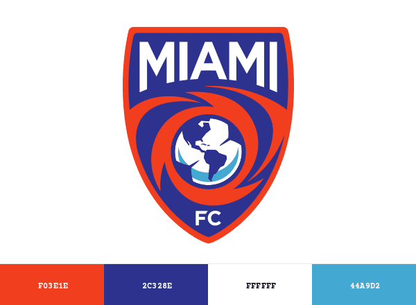 Miami FC brand color palette