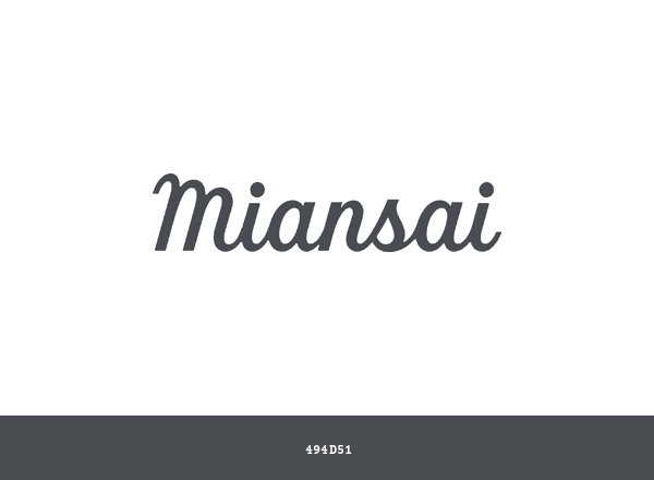 Miansai brand color palette