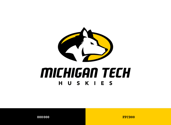Michigan Tech Huskies brand color palette