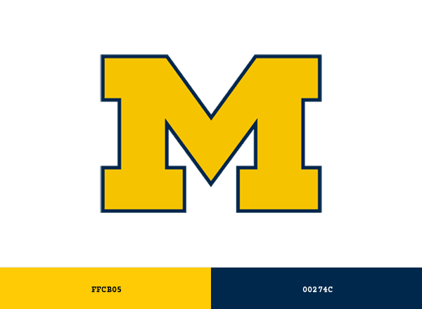 Michigan Wolverines brand color palette