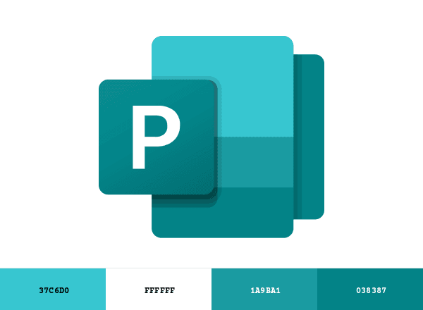 Microsoft Publisher brand color palette