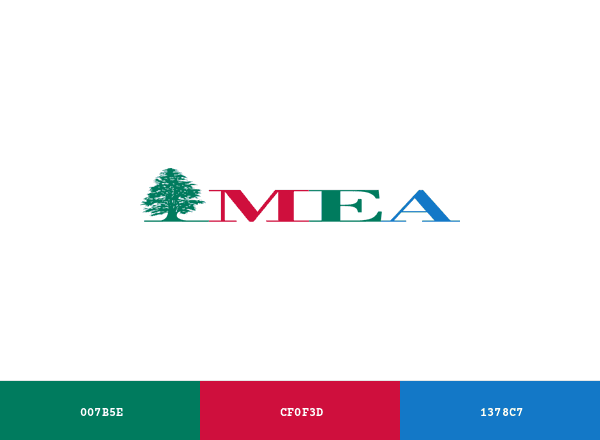 Middle East Airlines brand color palette