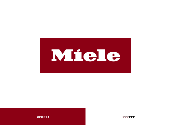 Miele brand color palette