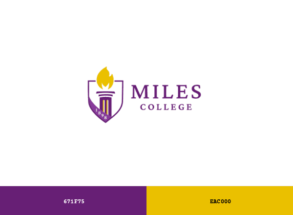Miles College brand color palette