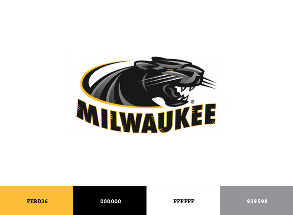 Milwaukee Panthers brand color palette