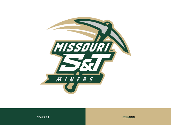 Missouri S&T Miners brand color palette