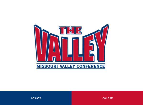 Missouri Valley Conference brand color palette