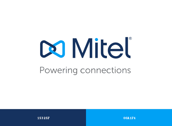 Mitel brand color palette