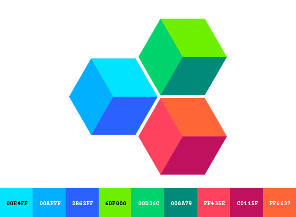 MobiSystems brand color palette