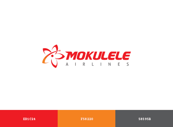 Mokulele Airlines brand color palette