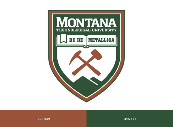 Montana Tech brand color palette