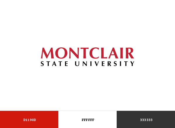 Montclair State University brand color palette