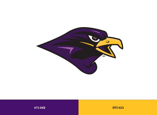 Montevallo Falcons brand color palette