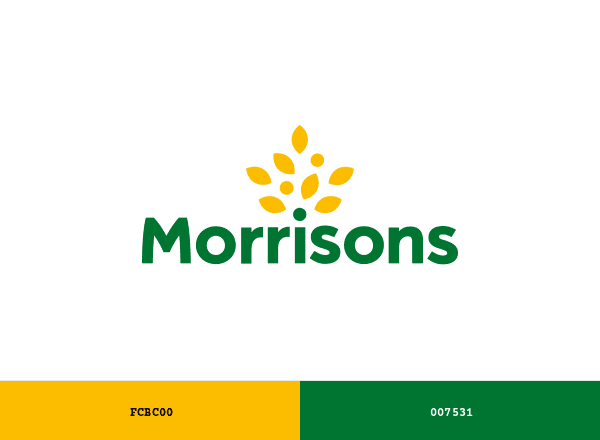 Morrisons brand color palette