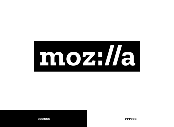 Mozilla Logo (2017-2024) brand color palette